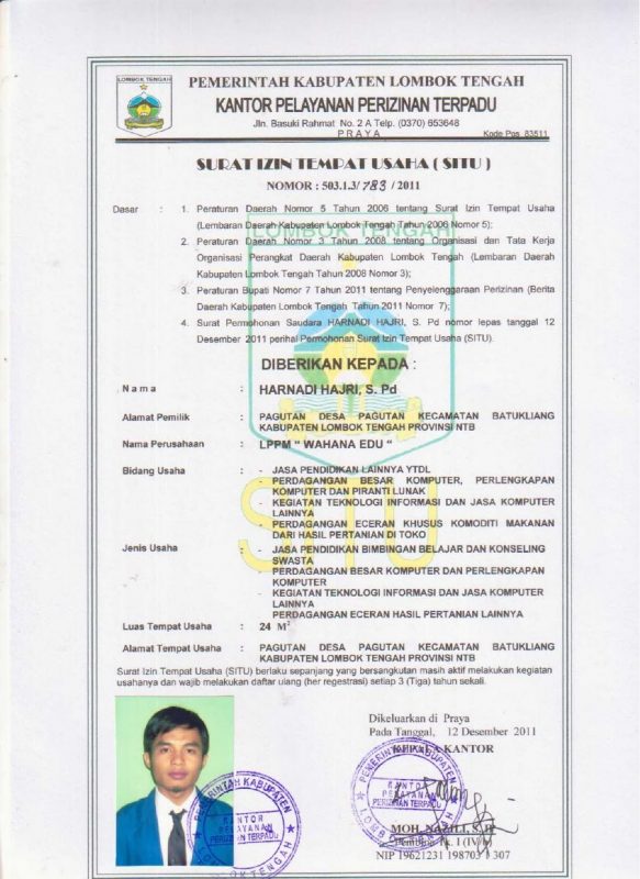 Detail Cara Membuat Surat Izin Usaha Rumahan Nomer 49