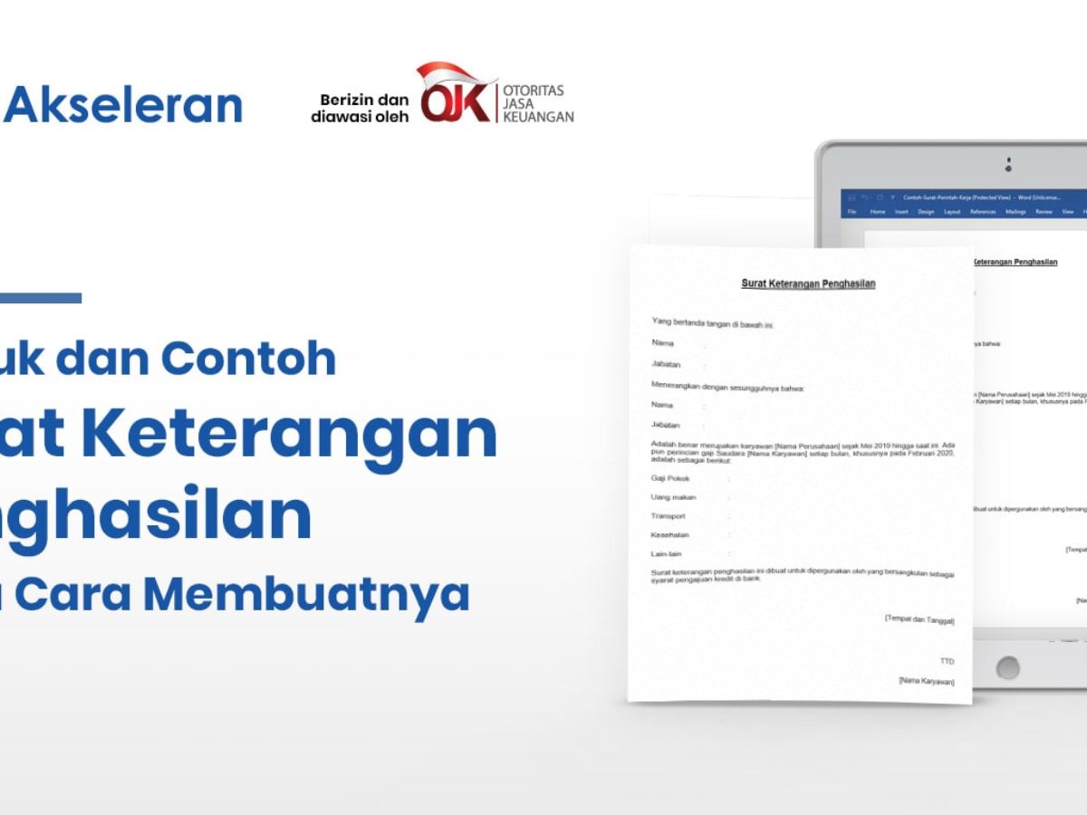 Detail Cara Membuat Surat Keterangan Penghasilan Wiraswasta Nomer 41