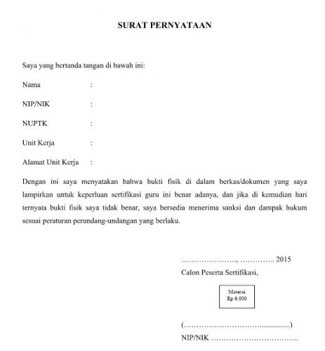 Detail Cara Membuat Surat Kuasa Nomer 41