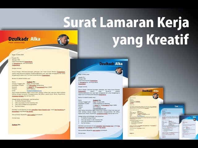 Detail Cara Membuat Surat Lamaran Nomer 49