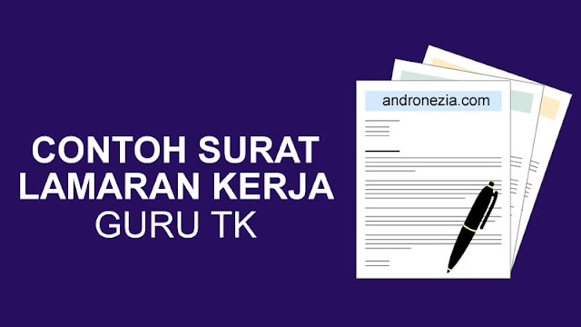 Detail Cara Membuat Surat Lamaran Kerja Guru Nomer 38