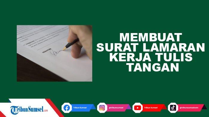 Detail Cara Membuat Surat Lamaran Kerja Yang Benar Dan Tepat Nomer 46