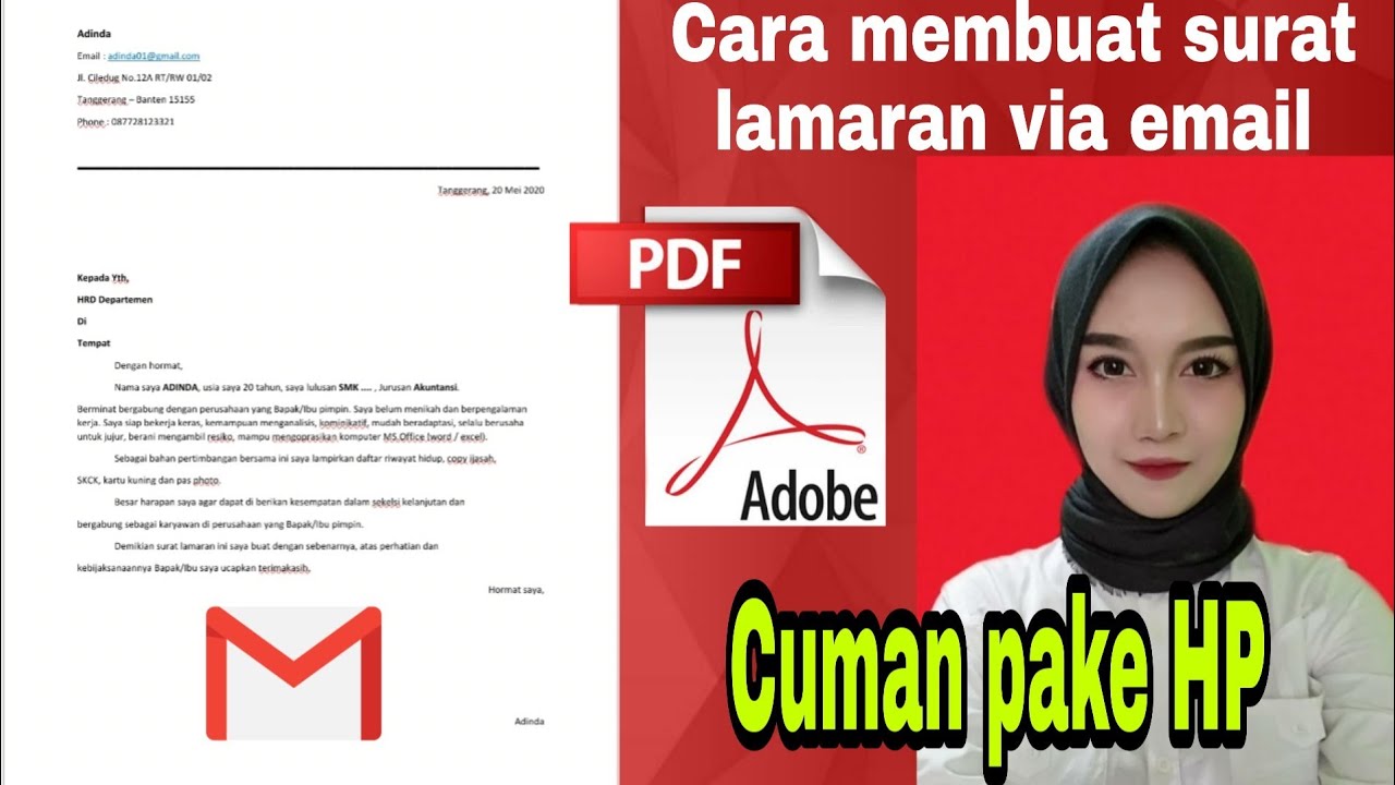 Detail Cara Membuat Surat Lamaran Via Email Nomer 49