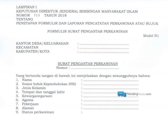 Detail Cara Membuat Surat Na Untuk Nikah Nomer 17