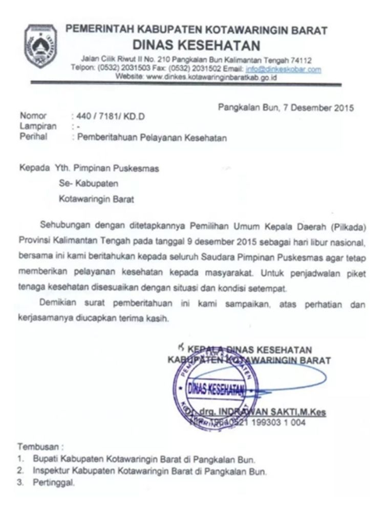 Detail Cara Membuat Surat Pemberitahuan Nomer 5