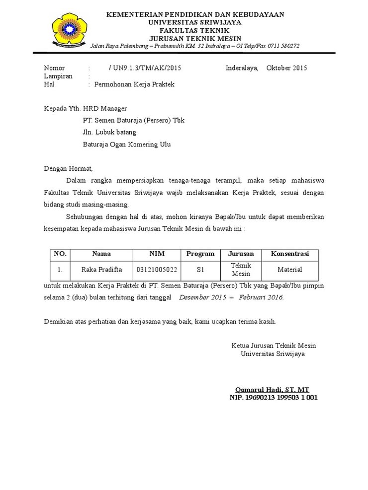 Detail Cara Membuat Surat Pengantar Nomer 6