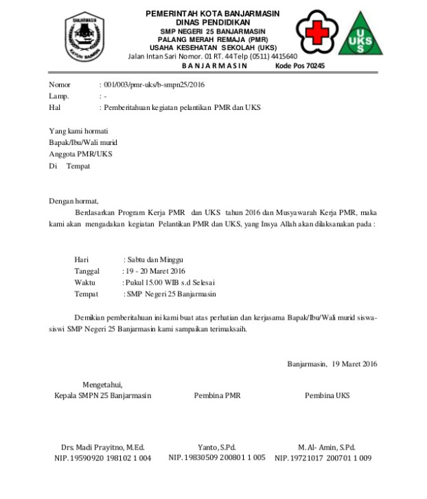 Detail Cara Membuat Surat Pengumuman Nomer 27