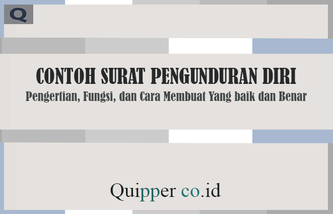 Detail Cara Membuat Surat Pengunduran Diri Dari Perusahaan Nomer 31