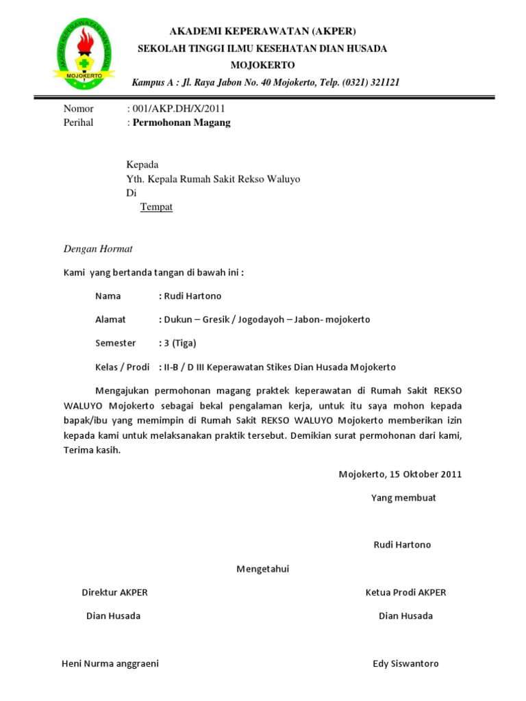 Detail Cara Membuat Surat Permohonan Nomer 18