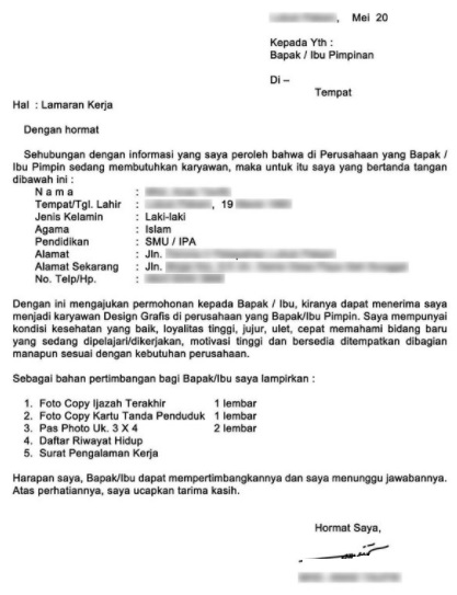 Detail Cara Membuat Surat Permohonan Nomer 26