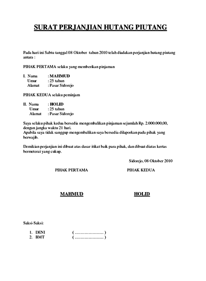 Detail Cara Membuat Surat Pernyataan Cerai Diatas Materai Nomer 37