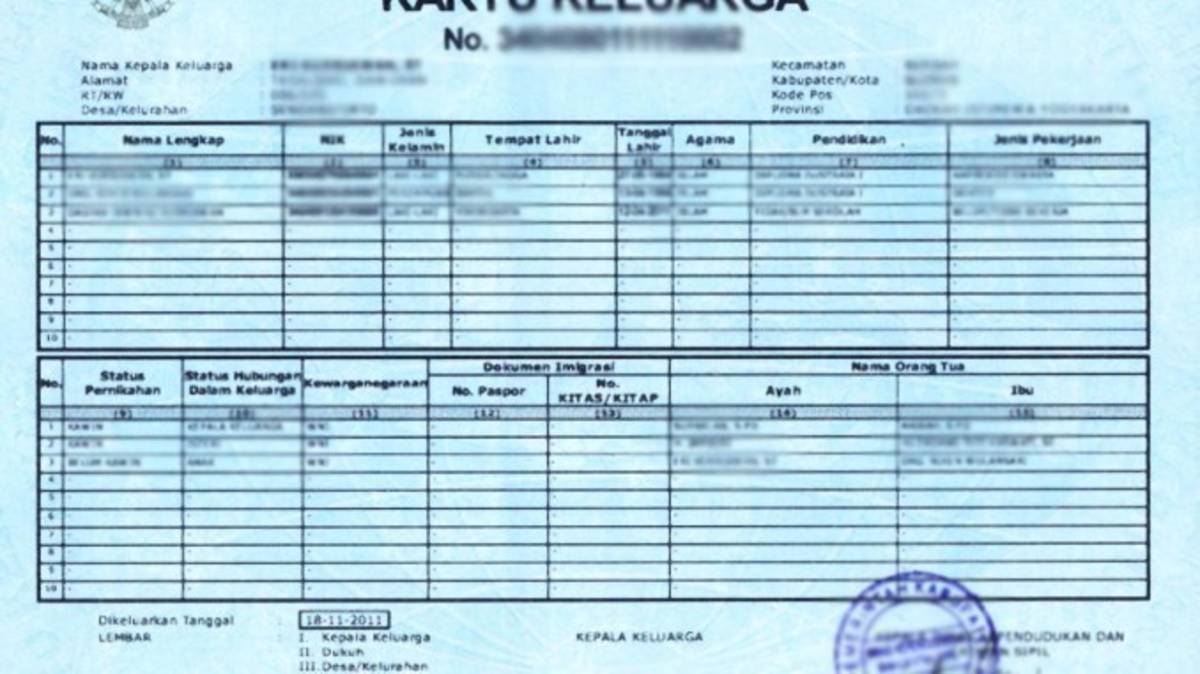 Detail Cara Membuat Surat Pindah Dan Kk Baru 2019 Nomer 26