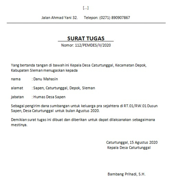 Detail Cara Membuat Surat Resmi Dan Surat Pribadi Nomer 32