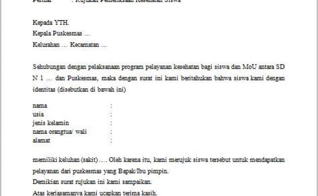 Detail Cara Membuat Surat Rujukan Dari Puskesmas Ke Rumah Sakit Nomer 21