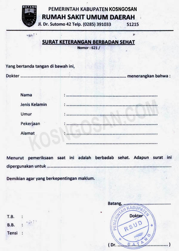 Detail Cara Membuat Surat Sakit Dari Dokter Nomer 15