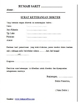 Detail Cara Membuat Surat Sakit Dokter Nomer 10