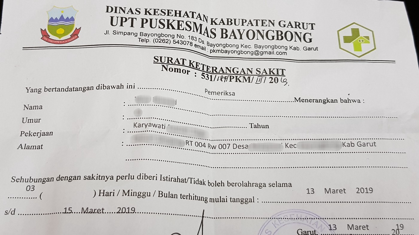 Detail Cara Membuat Surat Sakit Dokter Nomer 21