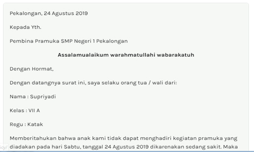 Detail Cara Membuat Surat Sakit Sma Nomer 37