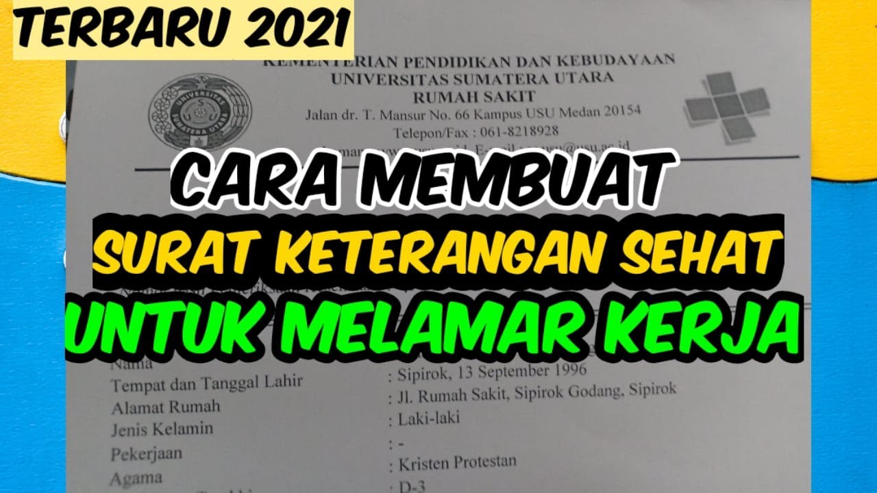 Detail Cara Membuat Surat Sehat Nomer 39