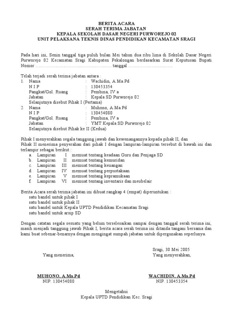 Detail Cara Membuat Surat Serah Terima Barang Nomer 18