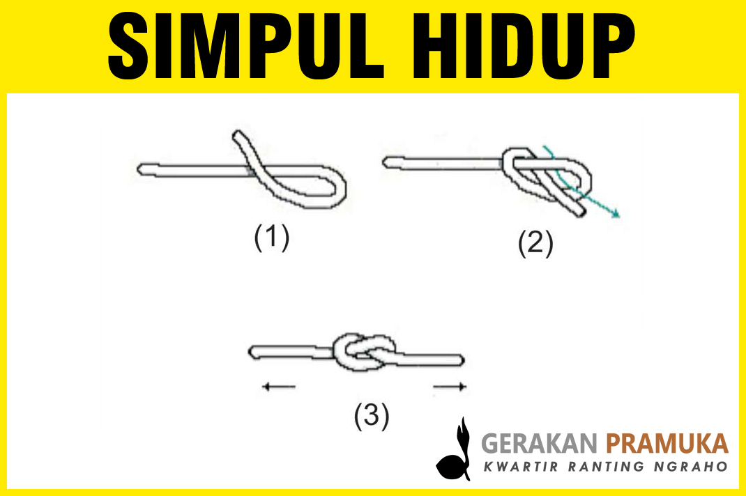 Detail Cara Membuat Tali Simpul Nomer 5