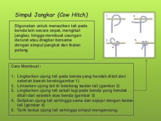 Detail Cara Membuat Tali Temali Nomer 39