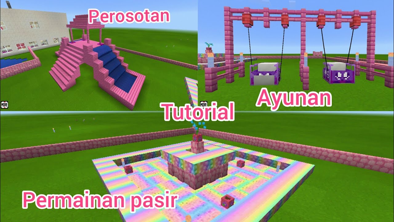 Detail Cara Membuat Taman Bermain Di Minecraft Nomer 2