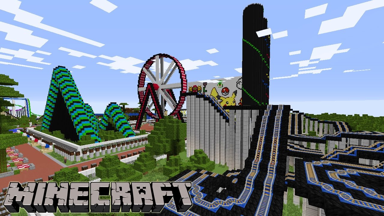 Detail Cara Membuat Taman Bermain Di Minecraft Nomer 6