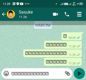 Detail Cara Membuat Tanda Tanya Dalam Kotak Di Whatsapp Nomer 2