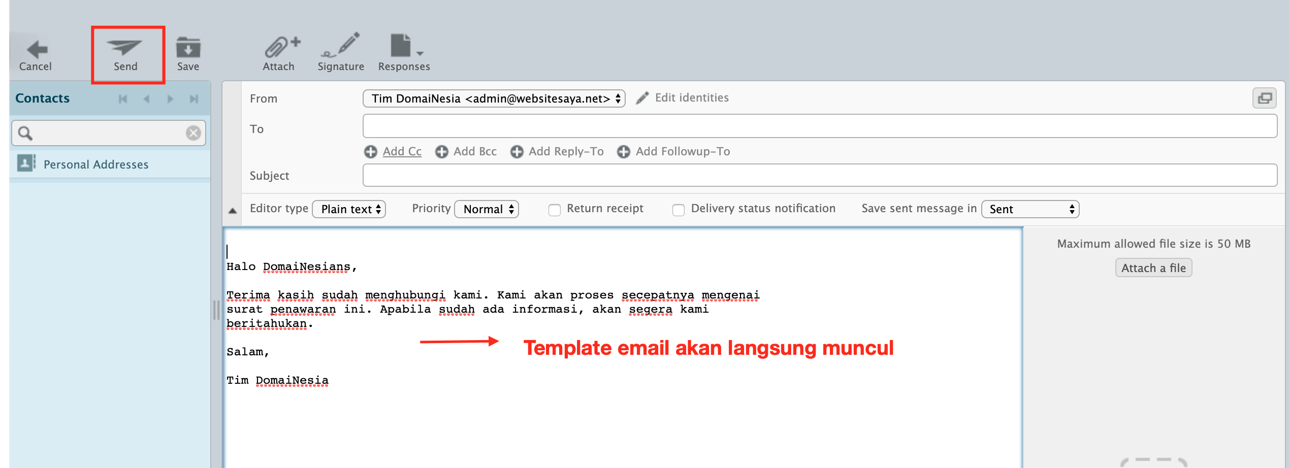 Detail Cara Membuat Template Nomer 53