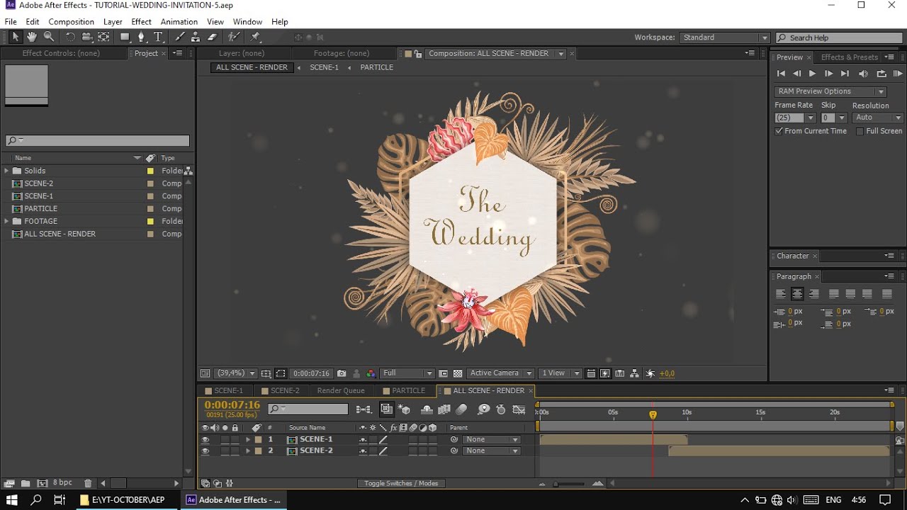 Detail Cara Membuat Template After Effect Nomer 2