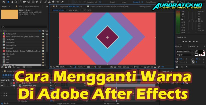 Detail Cara Membuat Template After Effect Nomer 8