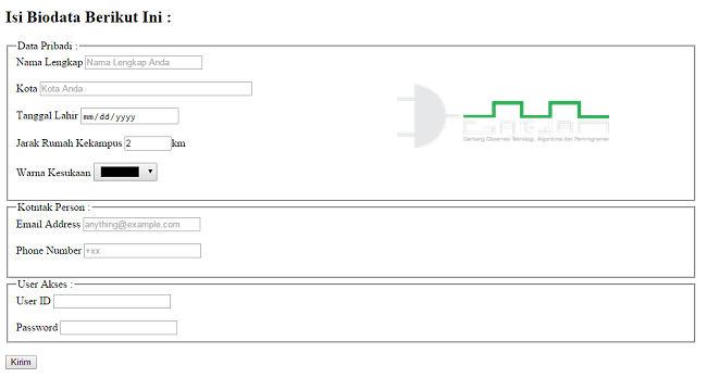 Detail Cara Membuat Template Html Nomer 14