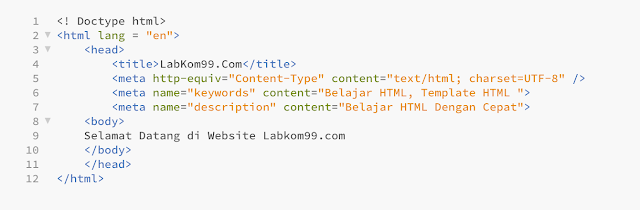 Detail Cara Membuat Template Html Nomer 7