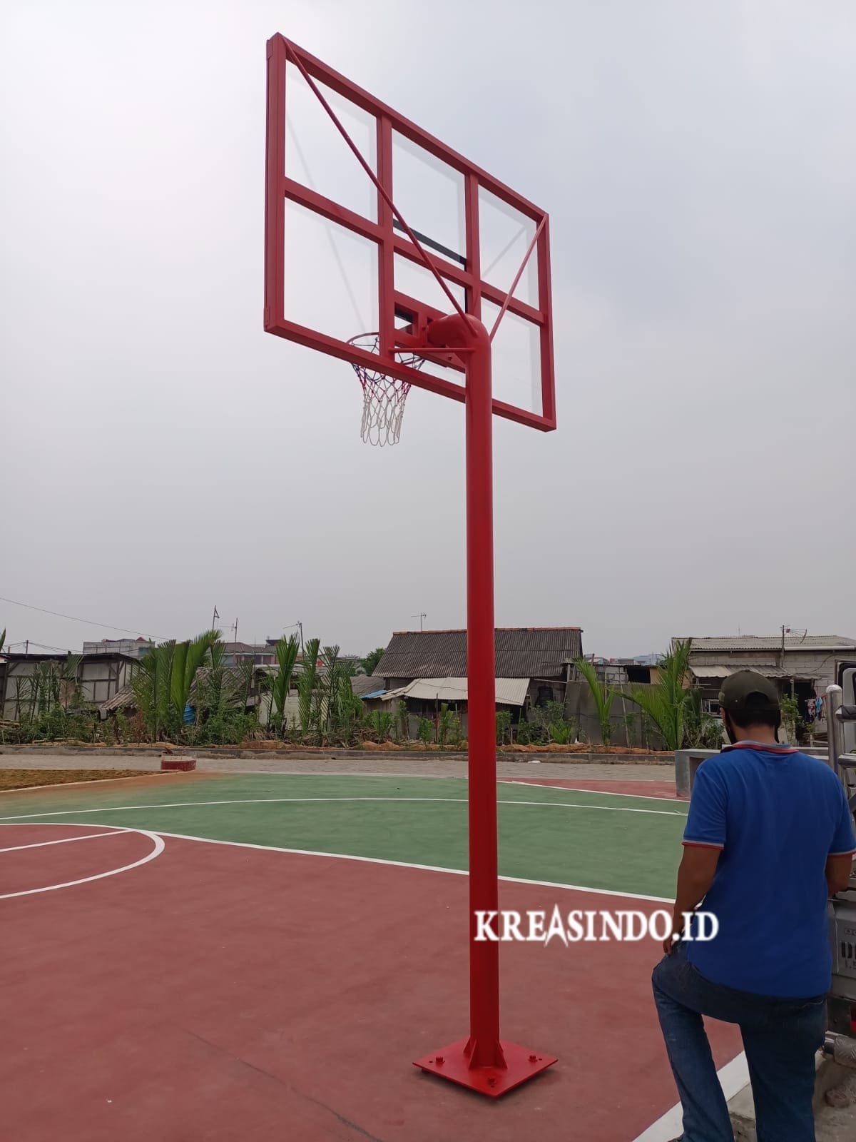 Detail Cara Membuat Tiang Basket Sederhana Nomer 18