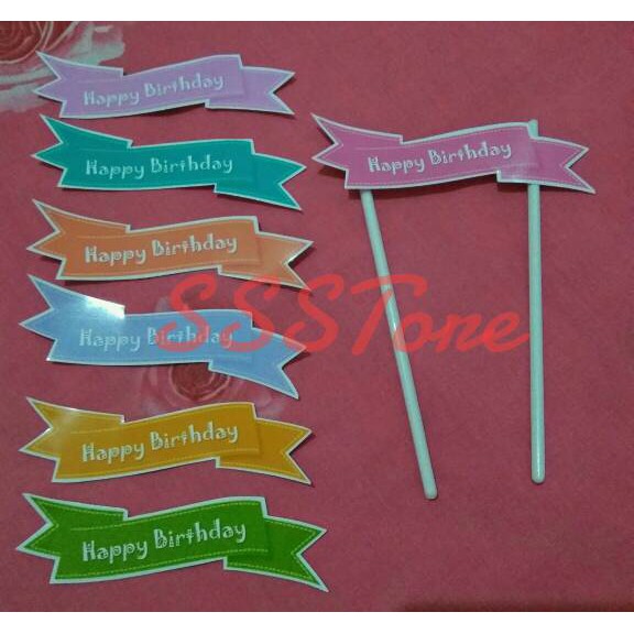 Detail Cara Membuat Topper Happy Birthday Nomer 15