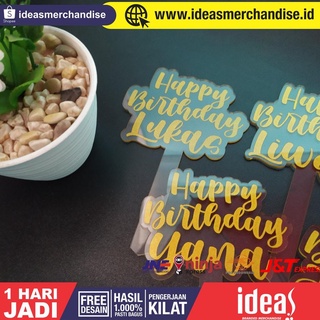 Detail Cara Membuat Topper Happy Birthday Nomer 17