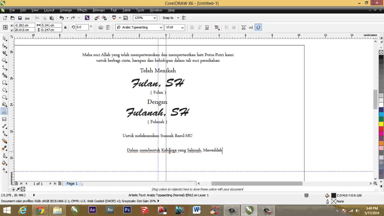 Detail Cara Membuat Undangan Custom Nomer 12