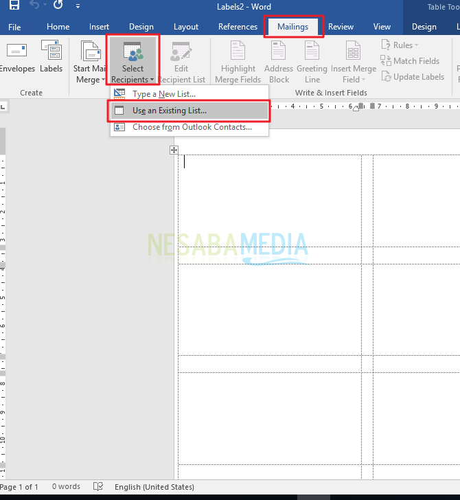 Detail Cara Membuat Undangan Dengan Microsoft Word 2010 Nomer 28