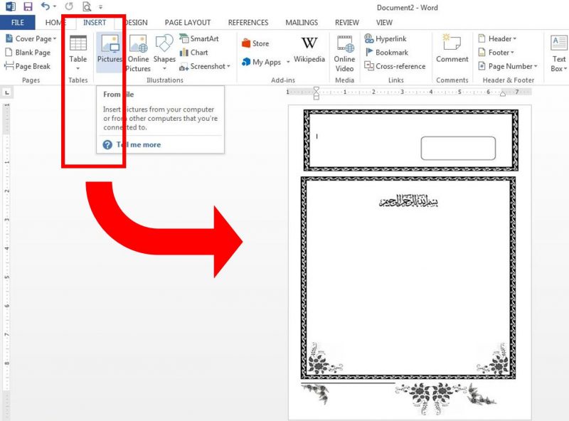 Detail Cara Membuat Undangan Dengan Microsoft Word 2010 Nomer 36