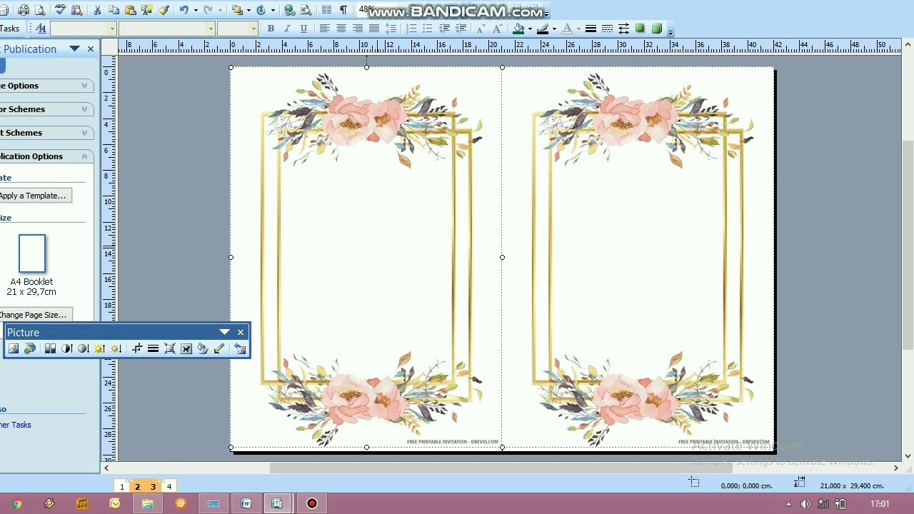 Detail cara membuat undangan di word koleksi nomer 19