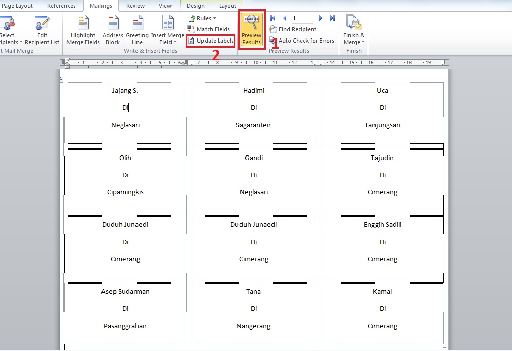 Detail Cara Membuat Undangan Microsoft Word Nomer 31