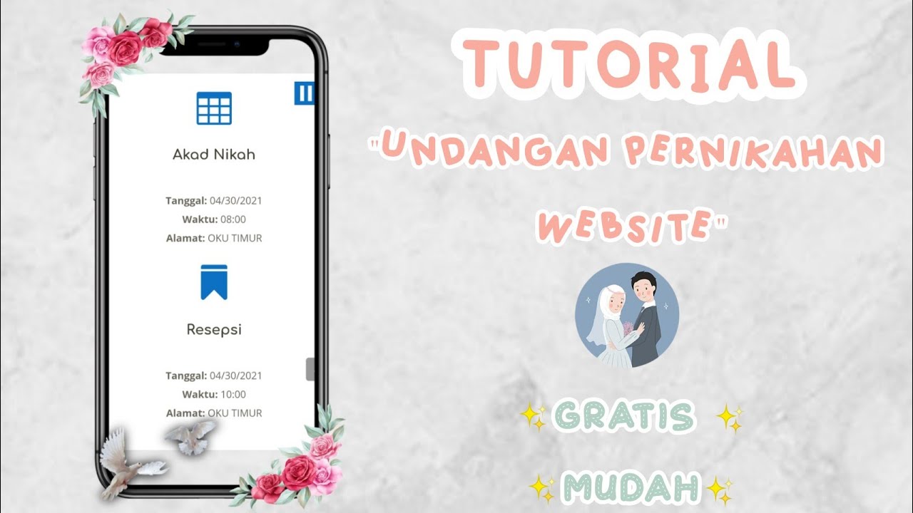 Cara Membuat Undangan Pernikahan Digital Gratis - KibrisPDR