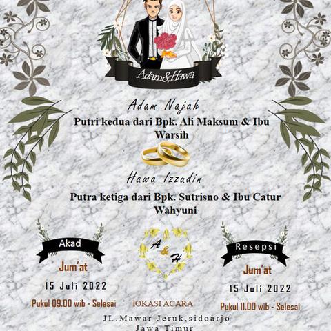 Detail Cara Membuat Undangan Walimatul Khitan Nomer 32