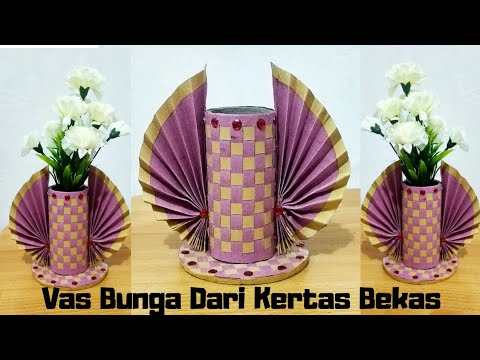 Detail Cara Membuat Vas Bunga Dari Koran Yang Mudah Nomer 14