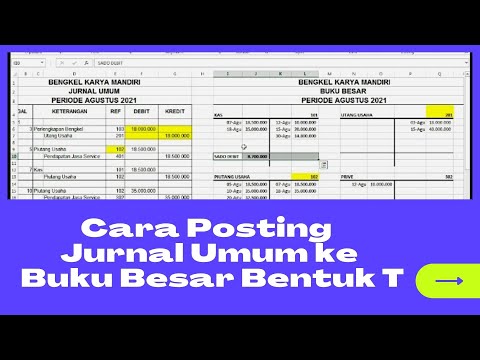 Detail Cara Memindahkan Jurnal Umum Ke Buku Besar Nomer 35