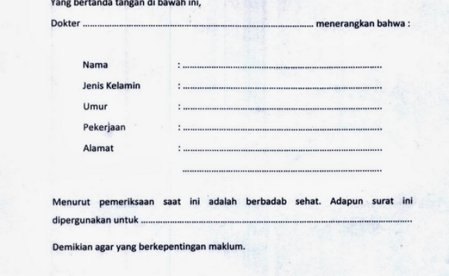 Detail Cara Meminta Surat Izin Sakit Di Puskesmas Nomer 35