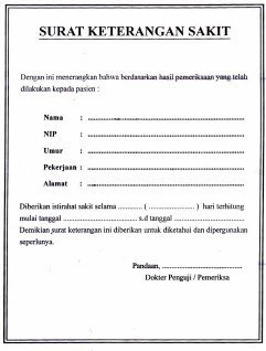 Detail Cara Meminta Surat Izin Sakit Di Puskesmas Nomer 5