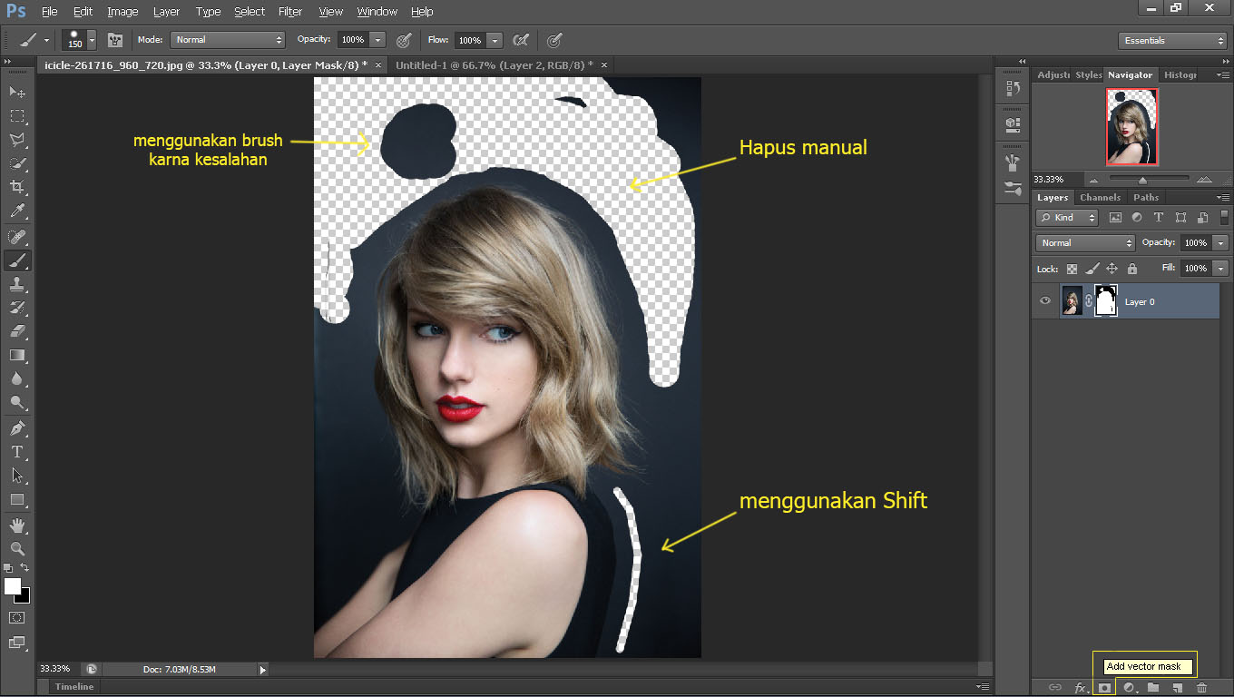 Detail Cara Memotong Gambar Nomer 21