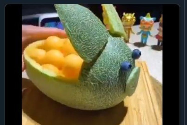 Detail Cara Memotong Melon Nomer 33